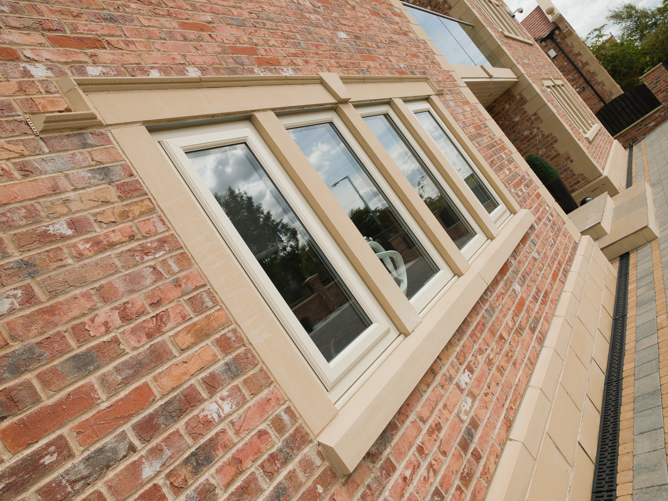 uPVC casment windows for a home in Oxford.