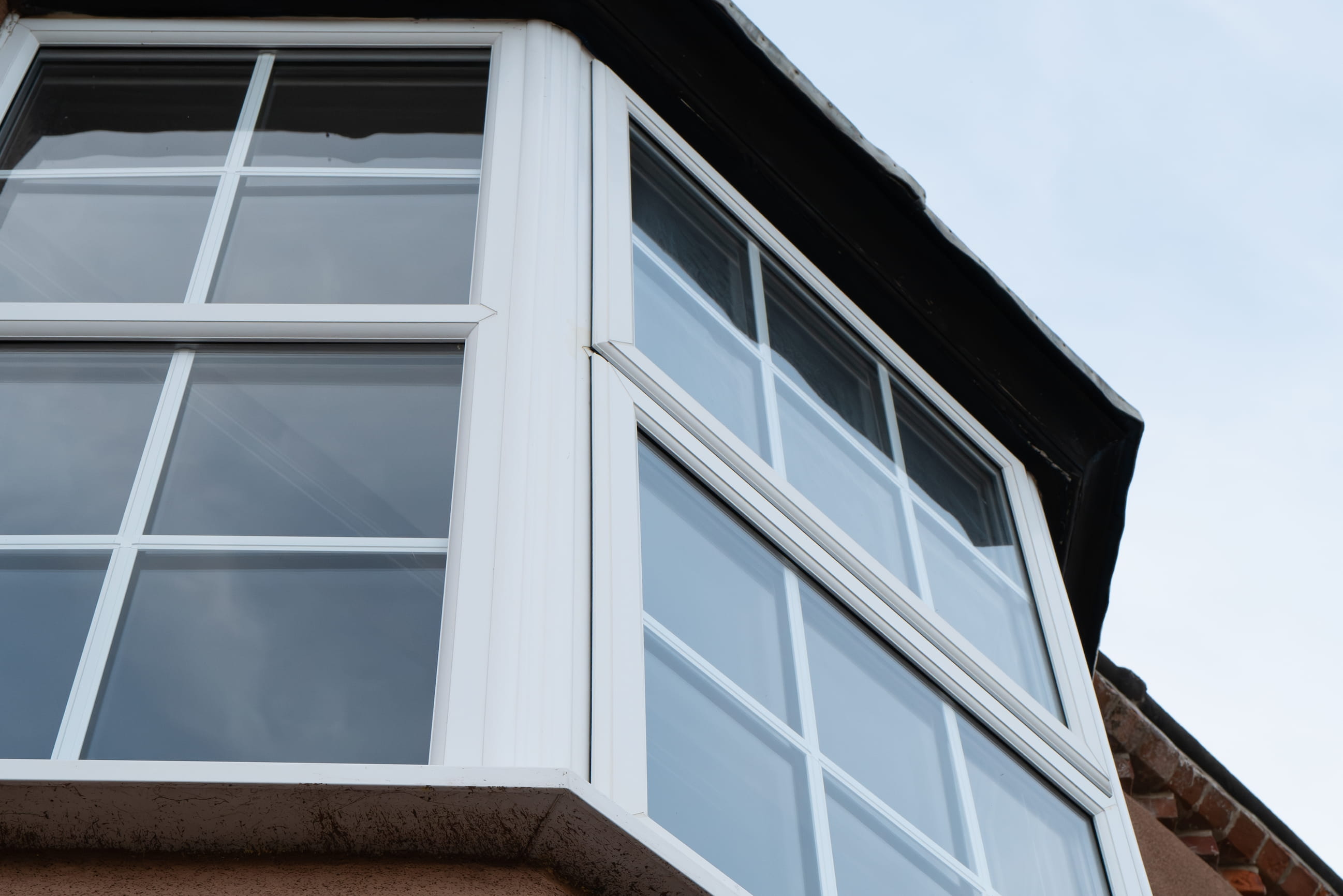 White bow and bay windows in Banbury.